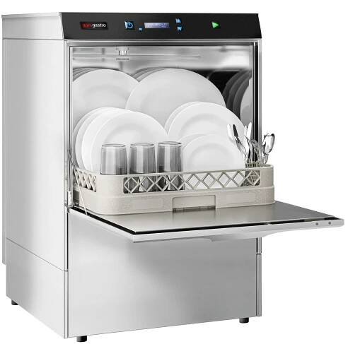 Dvouplášťová myčka nádobí - 3,9 kW - s čistícím prostředkem, oplachovým prostředkem a odtokovým čerpadlem - Obrázek 6