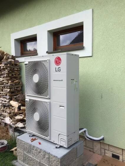 Hanychov – montáž TČ - Ecowatt- EU a.s.