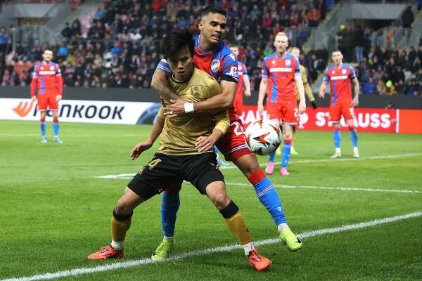 Fotbalová paráda. Plzeň porazila doma španělský Real Sociedad