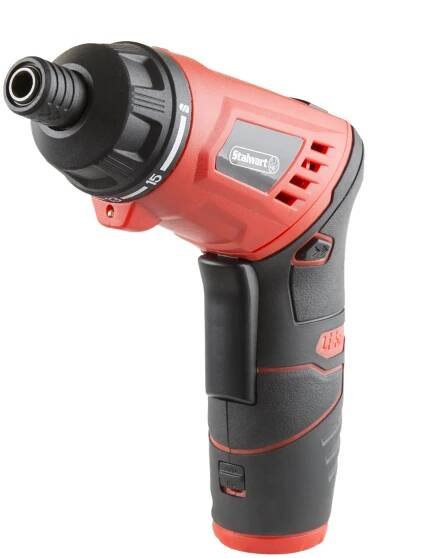 Stalwart 3.6V Lithium Ion Dual Position Cordless Screwdriver Set