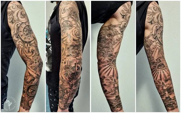 UGA Tattoo Studio - Black & White tattoos