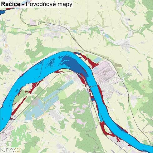 Račice - mapy | Kurzy.cz