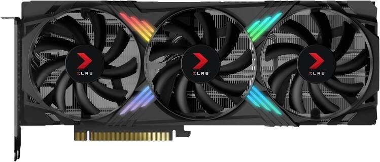 PNY GeForce RTX™ 4070 12GB XLR8 Gaming VERTO™ EPIC-X RGB Overclocked Triple Fan DLSS 3