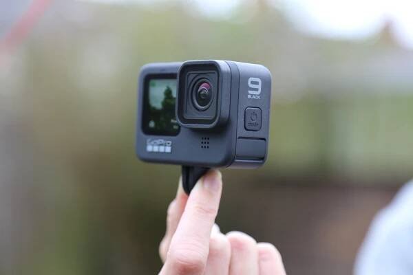 GoPro Hero9 Black is the company’s first action camera/webcam. Photo: Jamie Carter