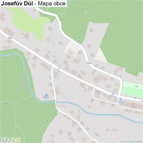 Josefův Důl - mapy | Kurzy.cz
