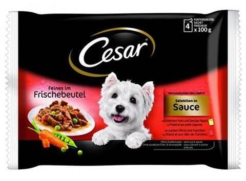 Cesar Selection v omáčce 4 x 100 g