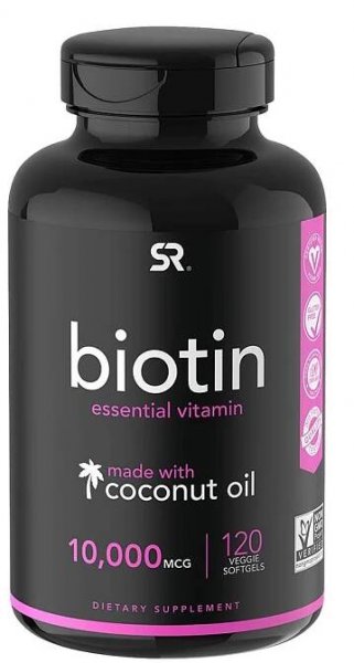 Sports Research + Extra Strength Vegan Biotin
