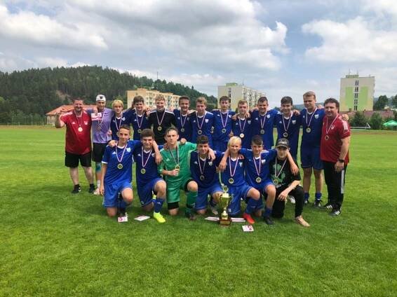 Mladší dorostenci TJ Šumavan zvítězili v krajském přeboru