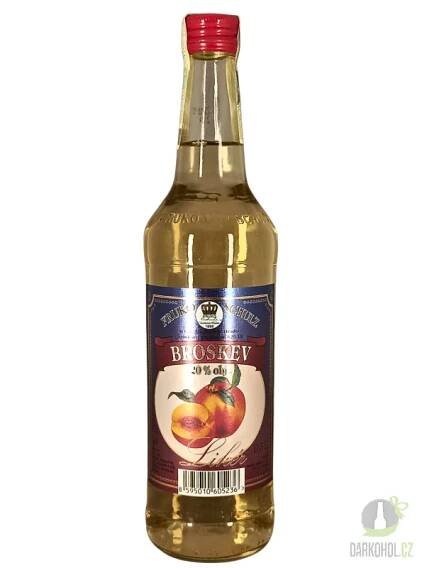 Broskvový likér 0,5l 20% Fruko