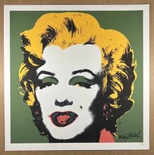 Obraz | Andy Warhol | Marilyn | zelená