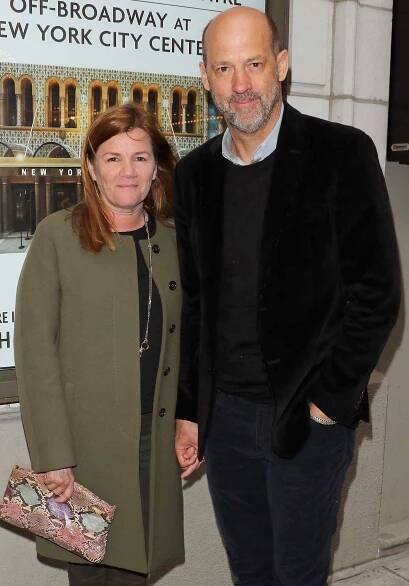 Mare Winningham and Anthony Edwards attend the "Airline Highway" Broadway opening night on April 23, 2015 in New York City.