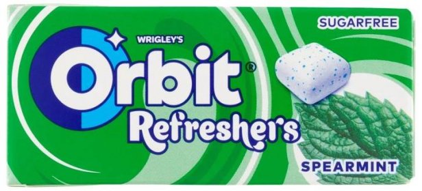 Wrigley's Orbit Refreshers Spearmint 7 ks 15,6g