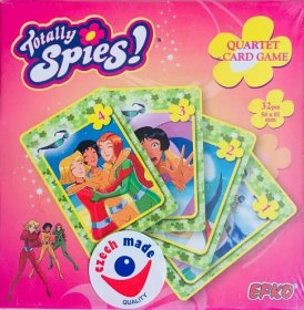 Kvarteto Totally Spies! - hrací karty /karton obal/