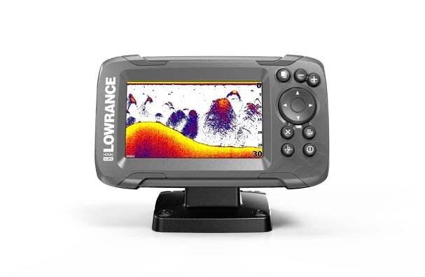 Lowrance Echolot HOOK2 4X GPS se sondou Bullet Skimmer
