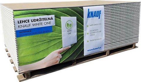 Lehce udržitelná KNAUF WHITE ONE | Knauf Praha spol. s r.o.