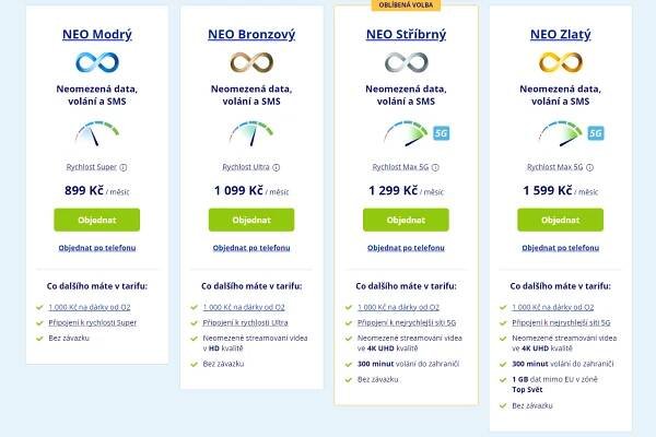 O2 Porovnani Neomezenych Tarifu