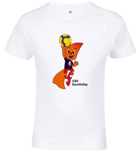T-shirt KID - white - Mascotte