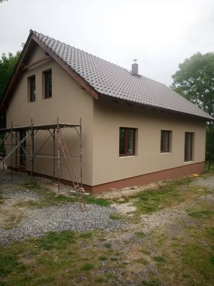 Zateplení fasády rodinného domu Bratkovice