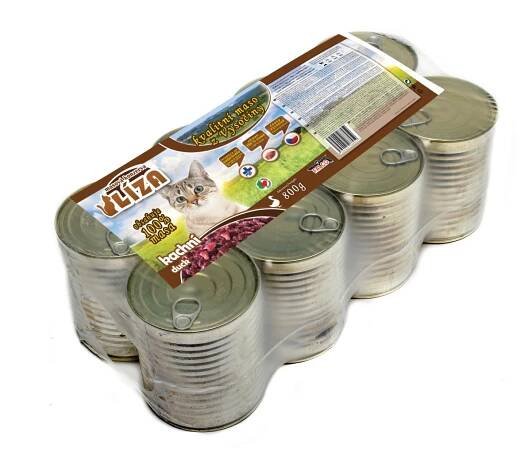 LÍZA 800g kachní CHOVATELSKÉ BALENÍ 8 ks