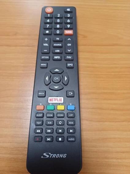Dálkový ovladač pro TV Strong - TV - Televize