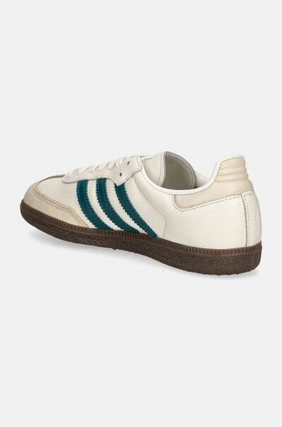 Boty Kožené tenisky adidas Originals Samba OG W IG1963 béžová