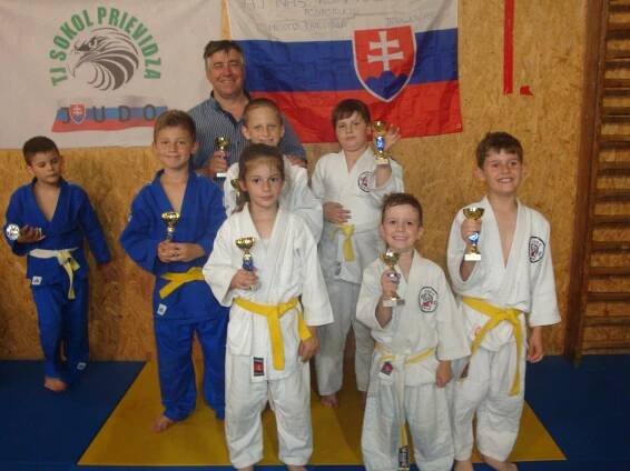Krajský pohár mini žiakov družstiev – 3. ročník O pohár primátorky mesta Prievidza - Judo Klub Martin