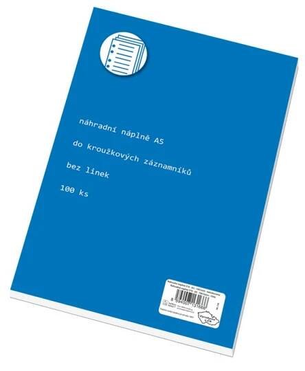 Karis blok A5 - náhradní vložka - čistý