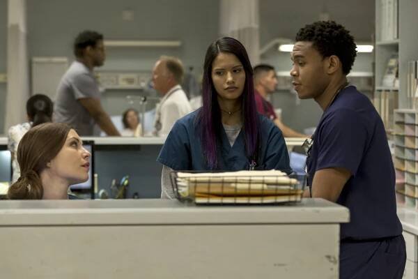 Noční směna - Family Matters - Z filmu - Jill Flint, Tanaya Beatty, Robert Bailey Jr.