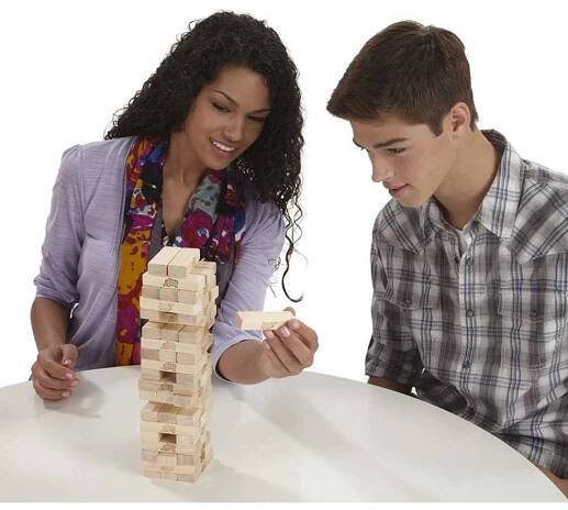 HASBRO HRA Jenga set 54 dílků v krabičce Dřevo *SPOLEČENSKÉ HRY*