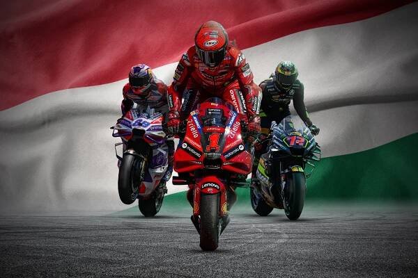 Ungarn steht für die MotoGPTM auf dem Plan