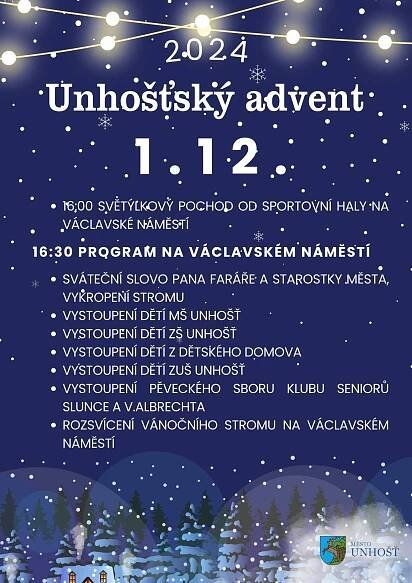 Srdečně Vás zveme na 1. adventní neděli
