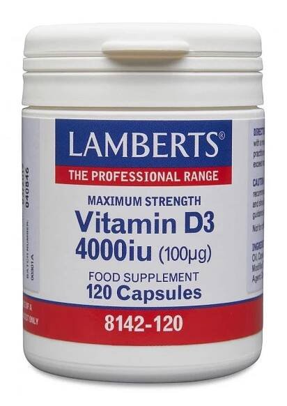 VITAMIN D3 4000iu 120s LMB