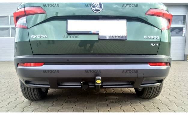 Tažné zařízení pro Škoda KAROQ - odnímatelný vertikální bajonetový systém