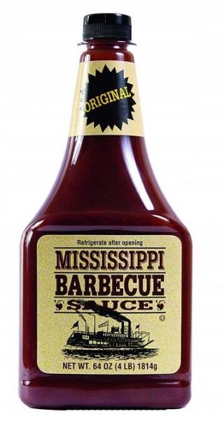 MISSISSIPPI BARBECUE SAUCE ORIGINÁLNÍ BBQ Omáčka 1814 g Značka ostatní