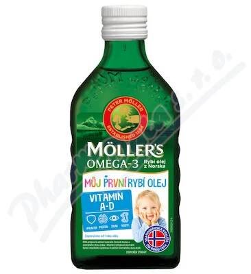 Mollers Omega 3 Můj první rybí olej 250ml