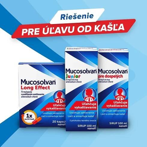 Mucosolvan Junior sirup 100 ml 1×100 ml, liek