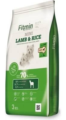 Fitmin Mini Lamb & Rice 3 kg od 299 Kč - Heureka.cz