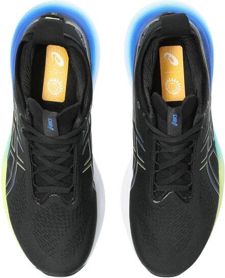 Asics Gel-Nimbus 25 black glow yellow pánské - Best4Run Běžecká speciálka