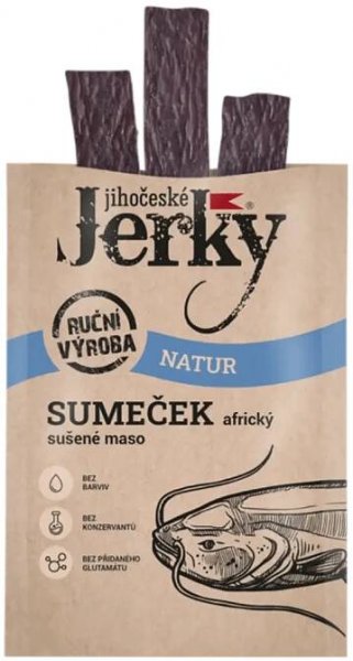 Jihočeské Jerky sumeček africký natur 15 g