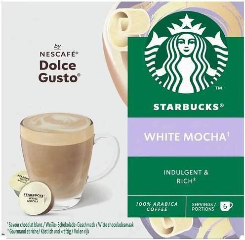 White Mocha by NESCAFE DOLCE GUSTO. Kávové