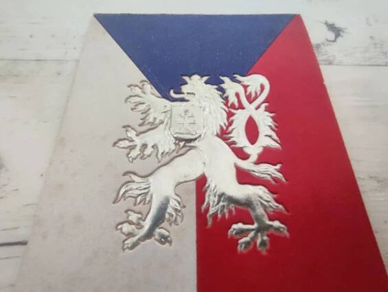 Stará vlajka ČSR Znak Erb Státní symbol Československá vlajka Stát Lev ...