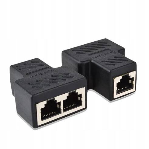 Internetový rozbočovač LAN 2x RJ45