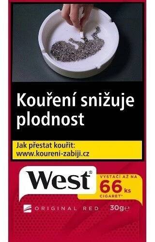 West Red cigaretový tabák