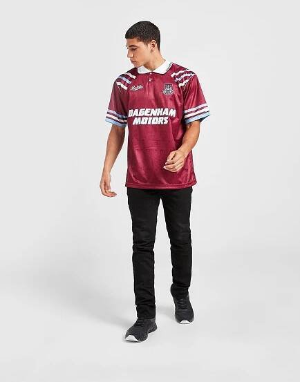Score Draw West Ham United '92 Retro Home Shirt