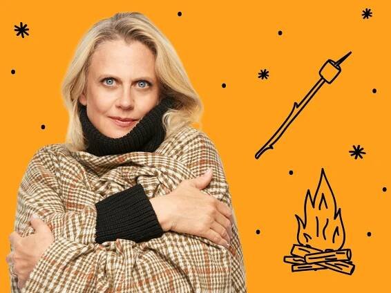 Am Lagerfeuer mit Barbara Schöneberger
