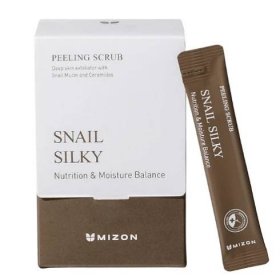 Snail Silky Peeling Scrub - Jemný hypoalergenní peelingový scrub s Mucinem - KEEO