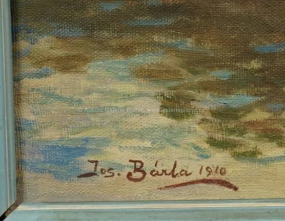 Josef Bárta / U rybníka - detail aukce « Aukce « Aukční Galerie Platýz