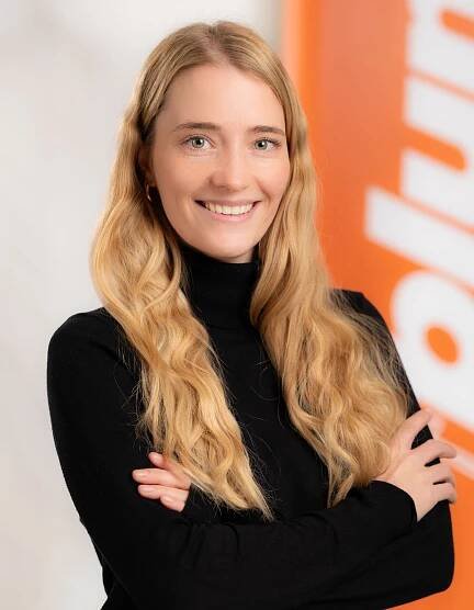 Blum Mitarbeiterin Annika Fink