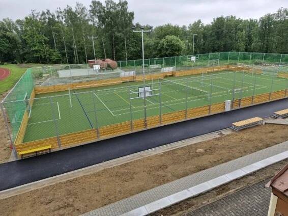 Víceúčelové sportovní hřiště v Nové Včelnici - Oficiální stránky města Nová Včelnice