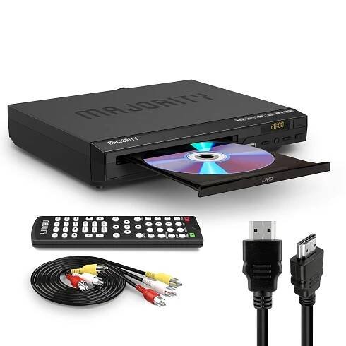 Majority DVD Player EU – Kompaktný DVD prehrávač s HDMI a USB | E-shop | Ambit.sk